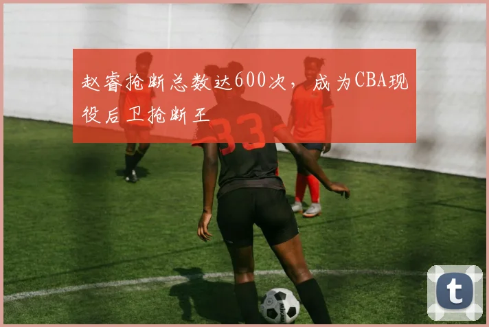 赵睿抢断总数达600次，成为CBA现役后卫抢断王